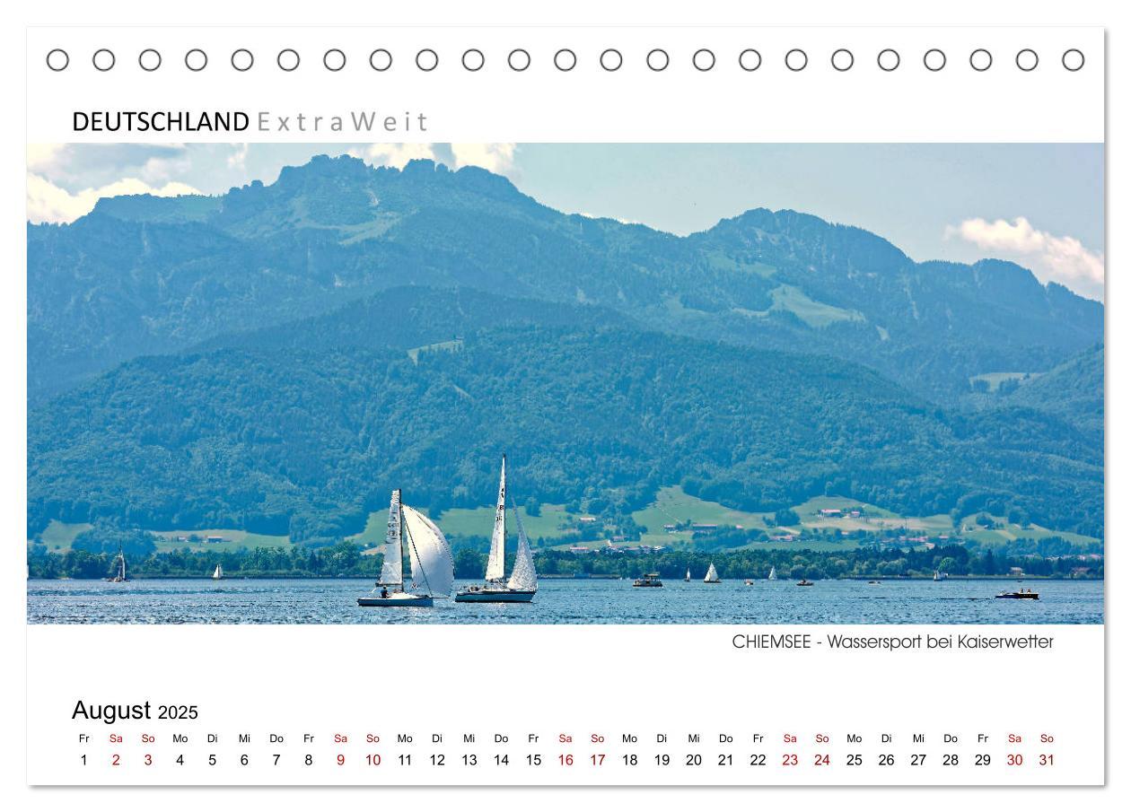 Bild: 9783383796876 | Weißblaue Impressionen vom Chiemsee (Tischkalender 2025 DIN A5...