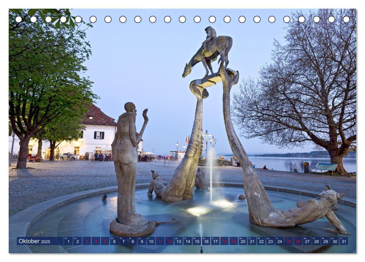 Bild: 9783435054657 | Sehnsuchtsziel Bodensee (Tischkalender 2025 DIN A5 quer), CALVENDO...