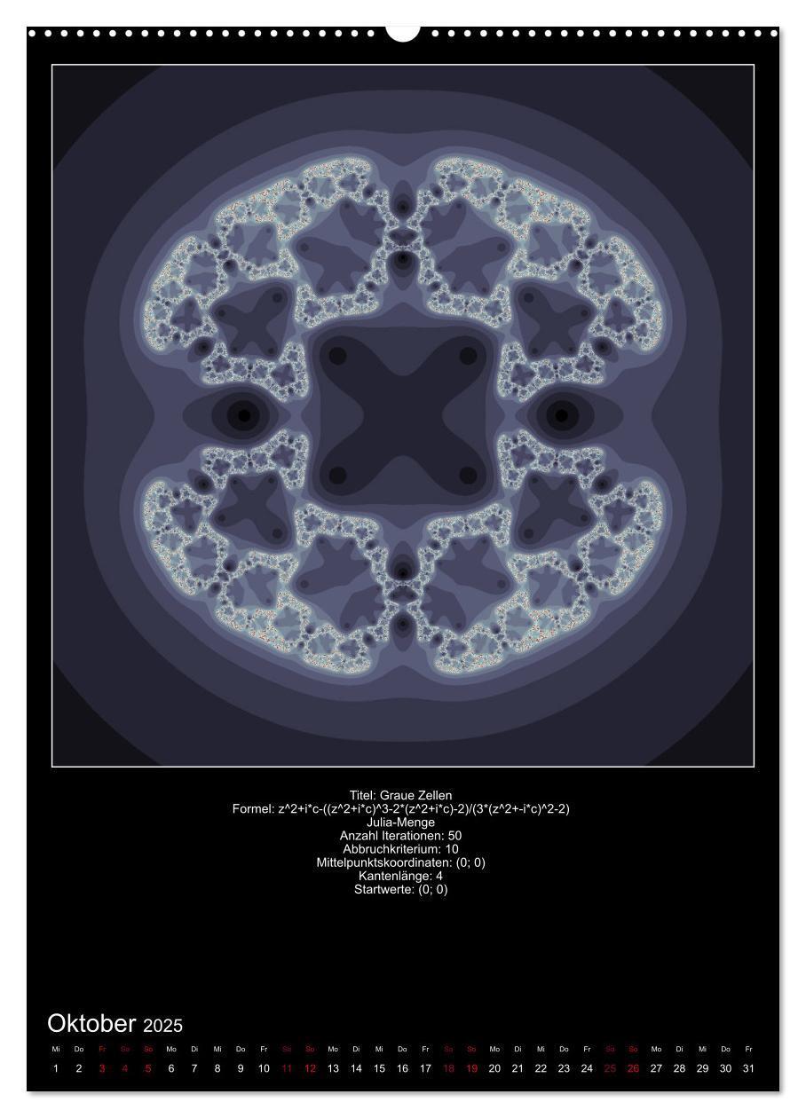 Bild: 9783435961764 | Fraktale zum Selbstnachrechnen (hochwertiger Premium Wandkalender...