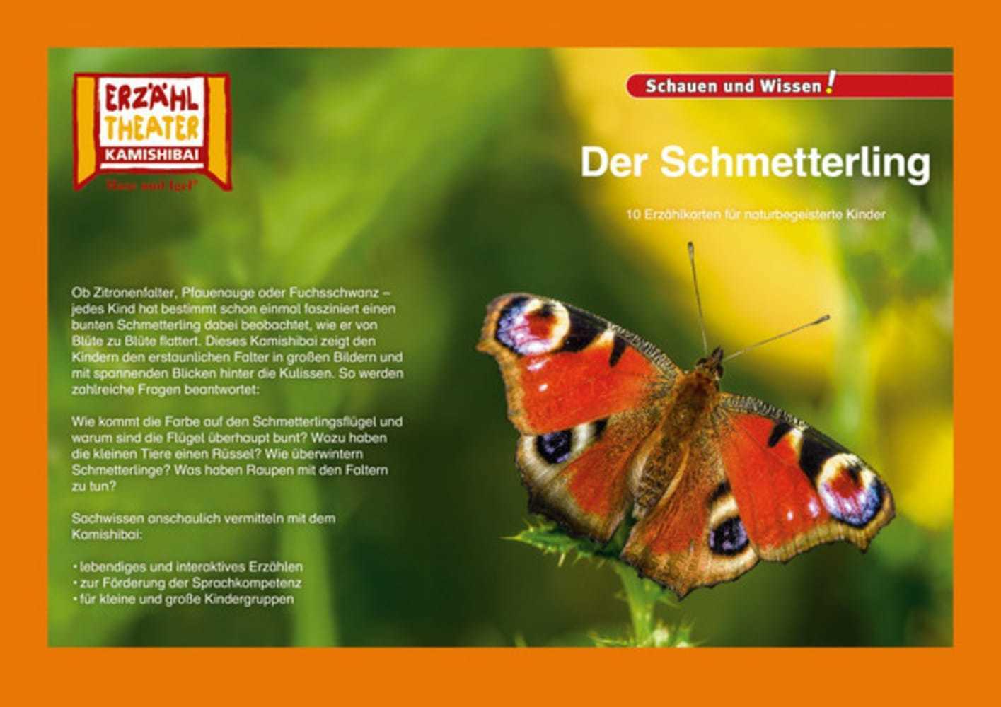 Cover: 4260505830434 | Der Schmetterling / Kamishibai Bildkarten | Luzie Bischoff | Box