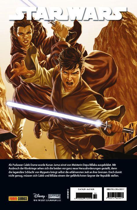 Rückseite: 9783741625077 | Star Wars Marvel Comics-Kollektion | Bd. 10: Kanan: Das erste Blut