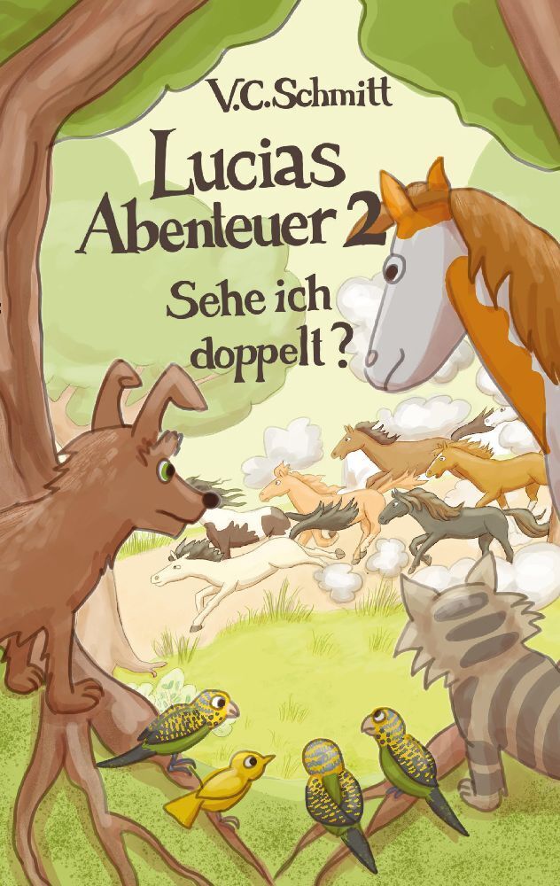 Cover: 9783347824164 | Lucias Abenteuer 2 | Sehe ich doppelt?. DE | V. C.Schmitt | Buch
