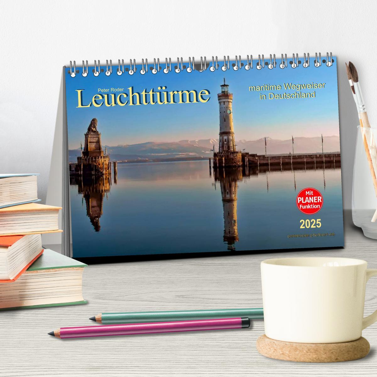 Bild: 9783435559589 | Leuchttürme - maritime Wegweiser in Deutschland (Tischkalender 2025...