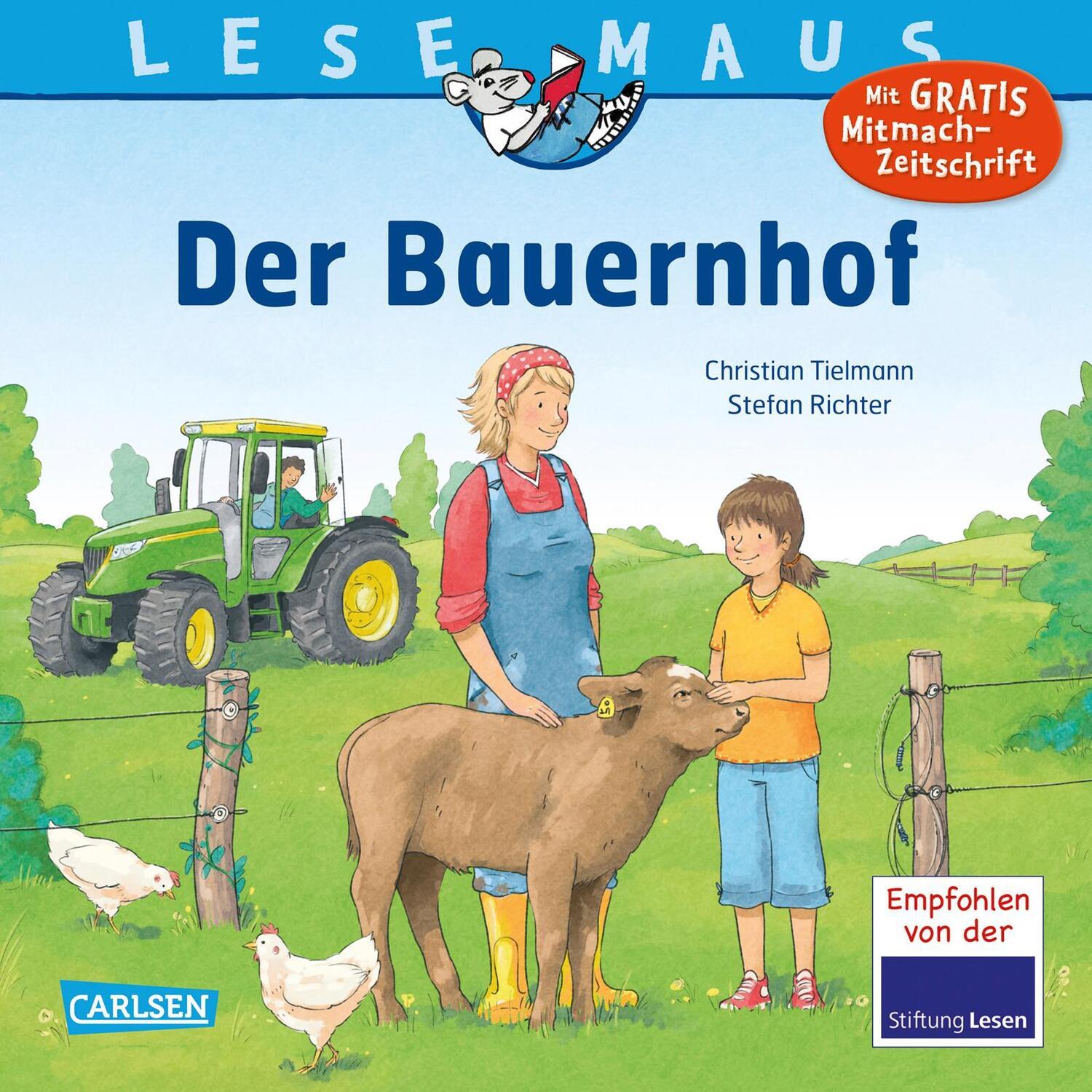 Cover: 9783551089779 | LESEMAUS 76: Der Bauernhof | Christian Tielmann | Taschenbuch | 2018