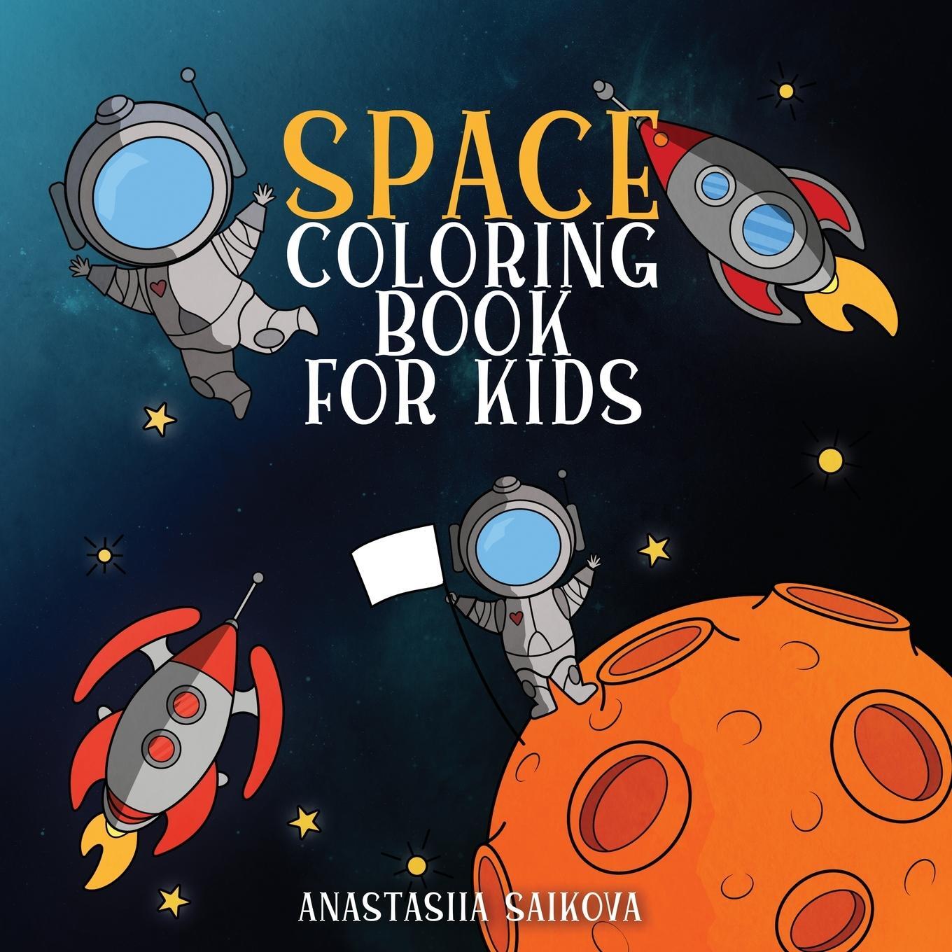 Cover: 9781989387948 | Space Coloring Book for Kids | Young Dreamers Press | Taschenbuch