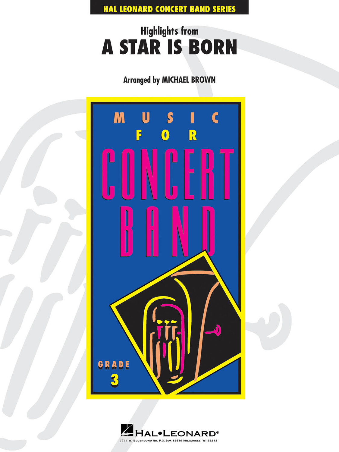 Cover: 888680904357 | Highlights from A Star Is Born | Young Concert Band | Hal Leonard