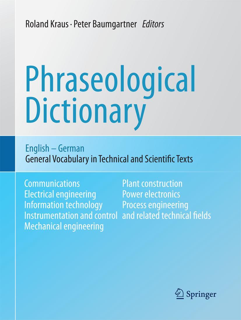 Cover: 9783642437892 | Phraseological Dictionary English - German | Peter Baumgartner (u. a.)