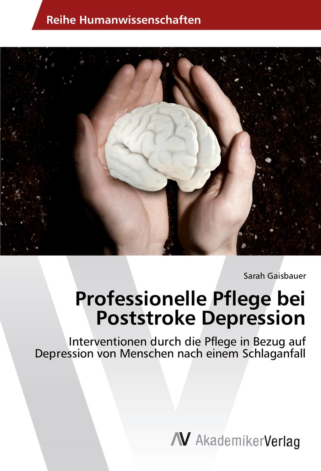 Cover: 9783330520592 | Professionelle Pflege bei Poststroke Depression | Sarah Gaisbauer
