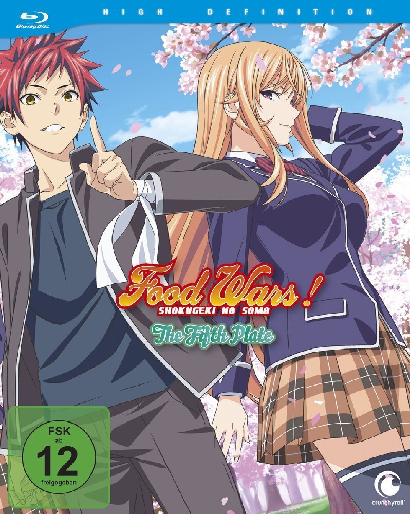 Cover: 7630017526663 | Food Wars! The Fifth Plate - 5. Staffel - Blu-ray 1 mit...