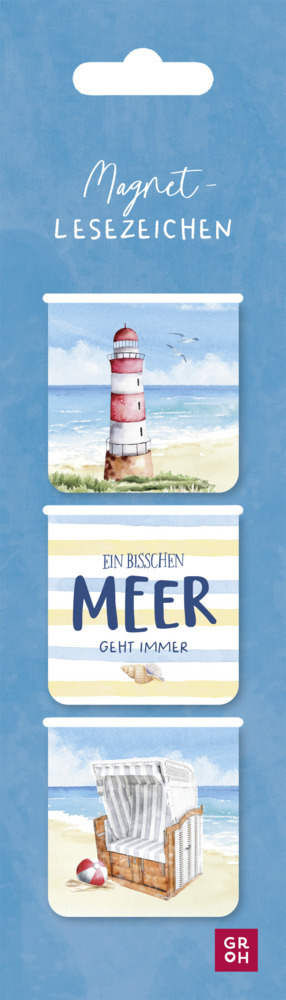 Cover: 4036442011997 | Magnetlesezeichen Ein bisschen Meer geht immer | Groh Verlag | Stück