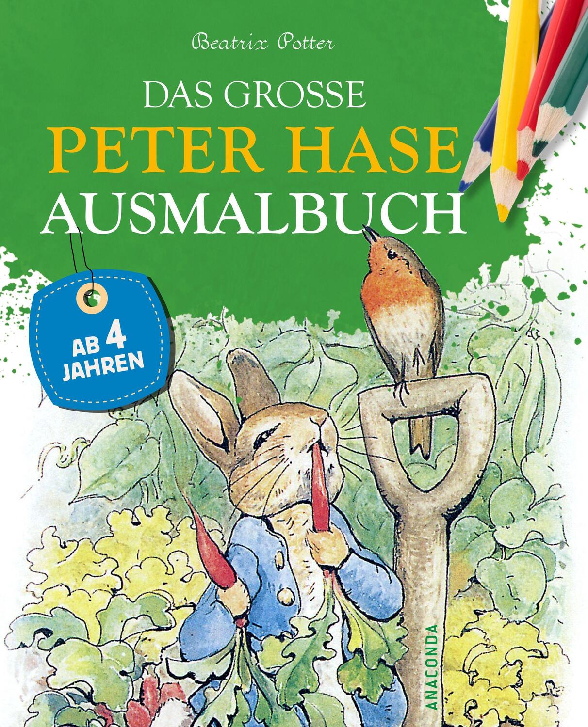 Cover: 9783730609903 | Das große Peter Hase Ausmalbuch | Beatrix Potter | Taschenbuch | 64 S.
