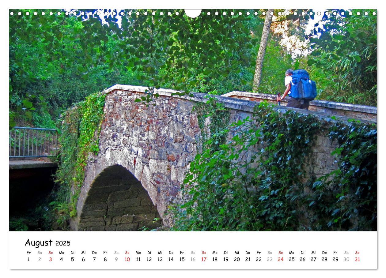 Bild: 9783435193295 | Jakobsweg - Camino Ingles (Wandkalender 2025 DIN A3 quer), CALVENDO...