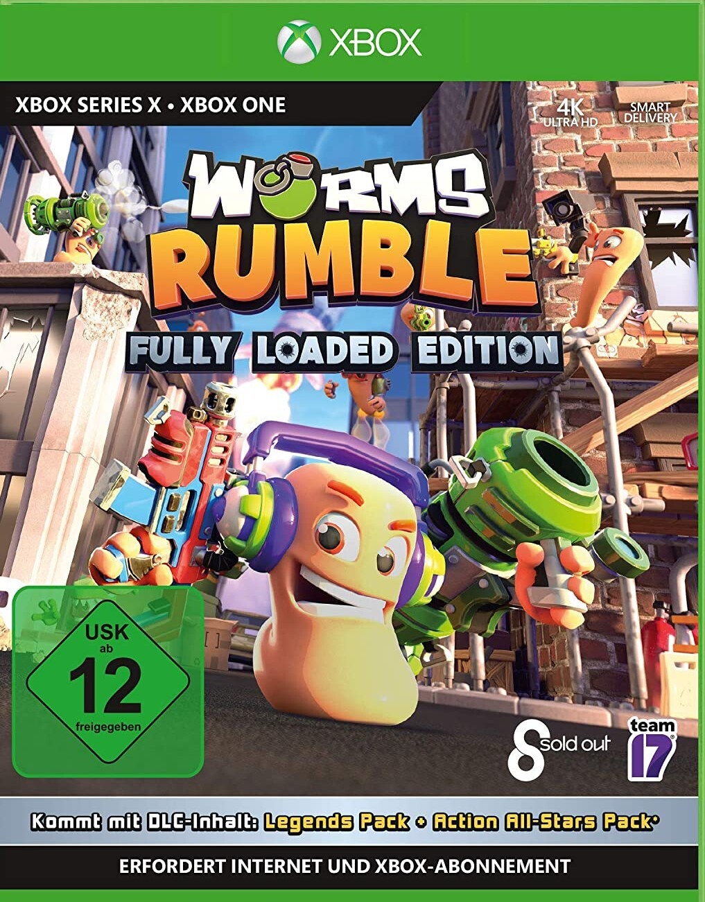 Cover: 5056208809537 | Worms Rumble - Fully Loaded Edition (Xbox Series X / XBOX ONE) | 2021