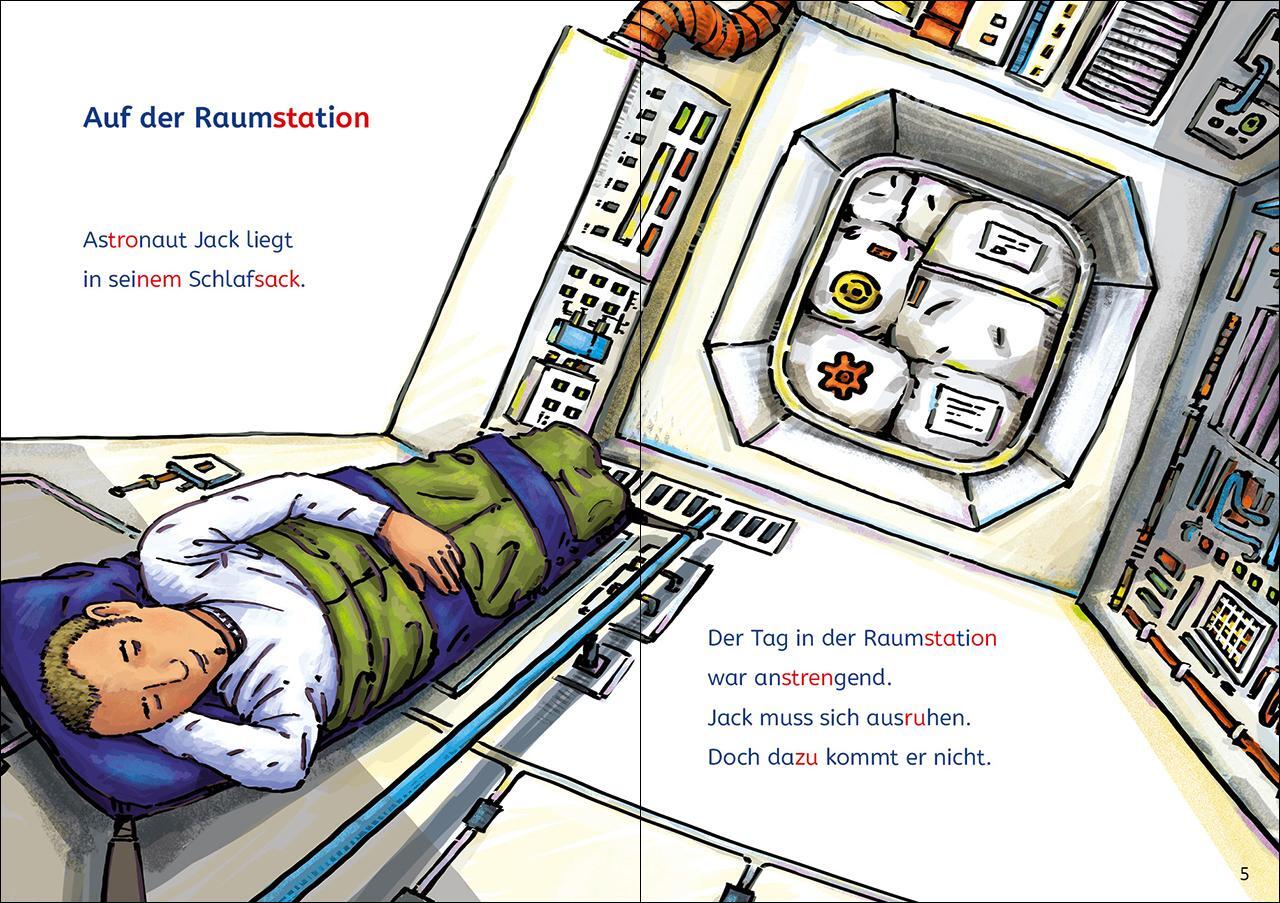 Bild: 9783743215306 | Leselöwen Lesetraining 1. Klasse - Alarm auf der Weltraumstation
