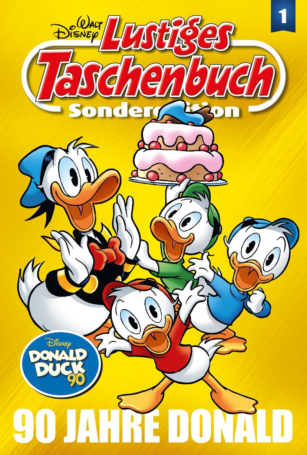 Cover: 9783841336132 | Lustiges Taschenbuch 90 Jahre Donald Band 01 | Sonderedition | Disney