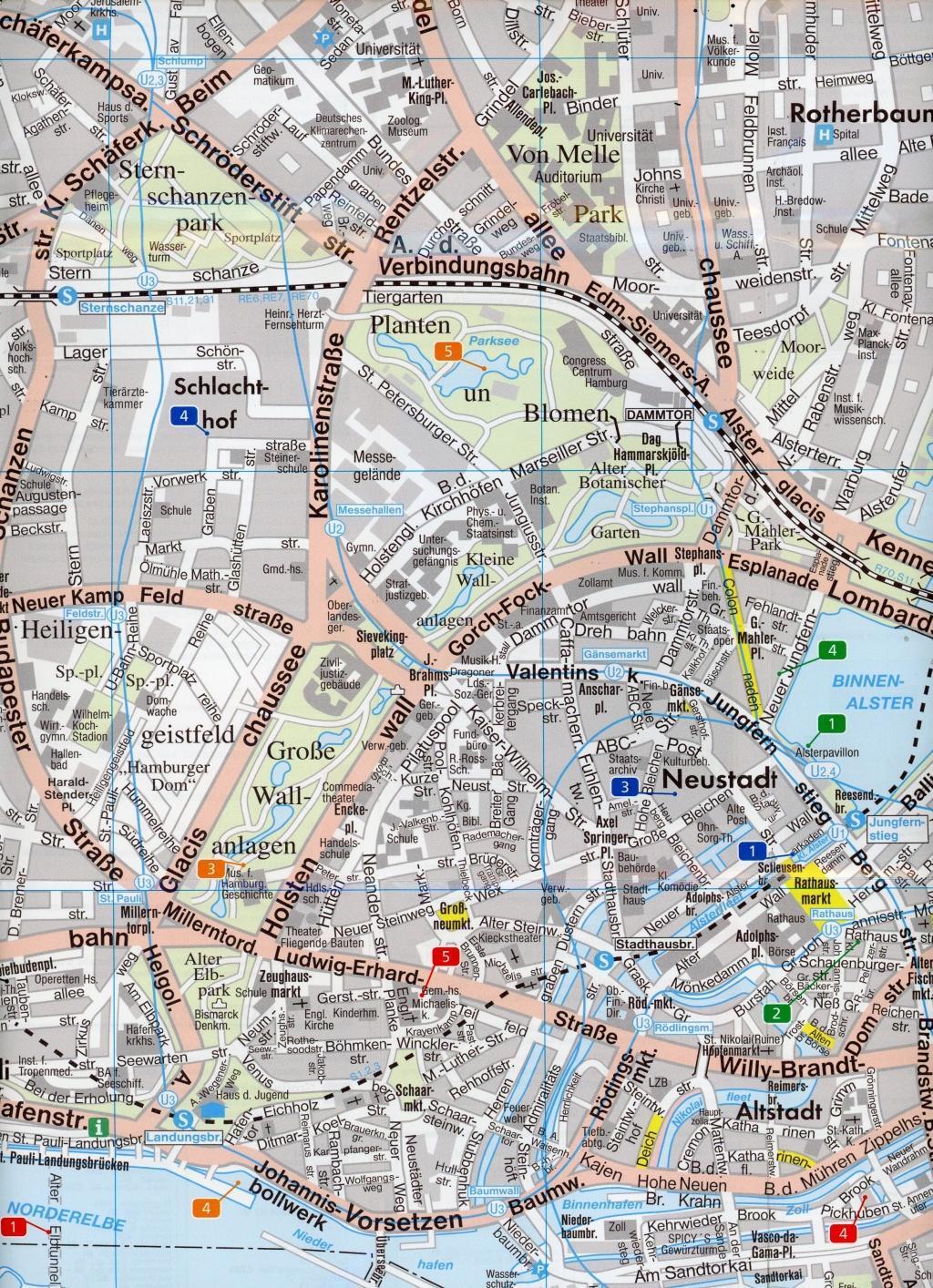 Bild: 9783707911022 | Hamburg 1 : 10 000 City Pocket | (Land-)Karte | Deutsch | 2008