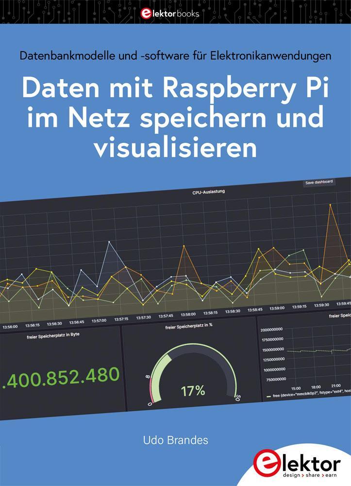 Cover: 9783895765803 | Daten mit dem Raspberry Pi im Netz speichern und visualisieren | Buch
