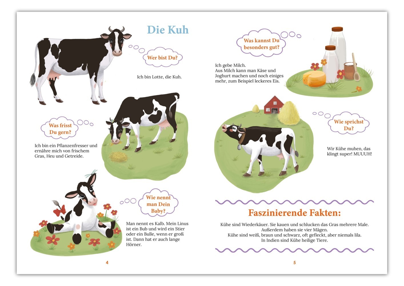 Bild: 9783982251523 | "WiBuKi" Wissensbuch für Kinder: Die Bauernhoftiere | Taschenbuch