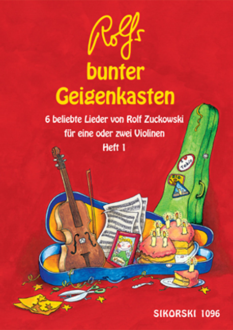 Cover: 9783935196468 | Rolfs bunter Geigenkasten - Heft 1 | Rolf Zuckowski | Taschenbuch
