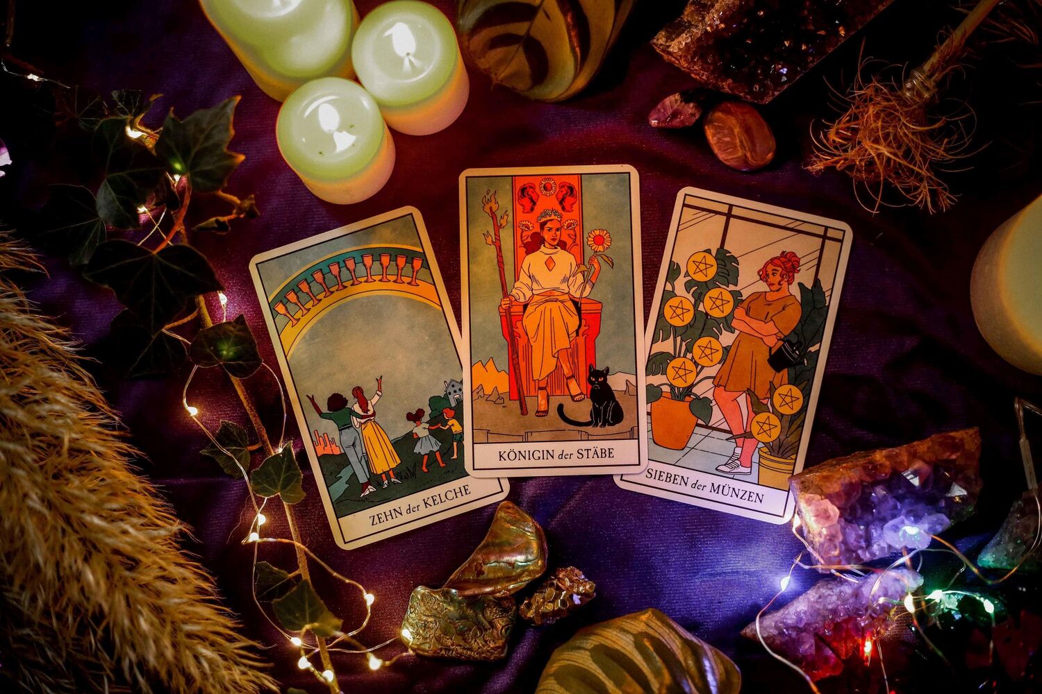 Bild: 9783868265576 | Modern Witch Tarot (Deutsch) | 78 Tarotkarten mit Anleitung | Sterle