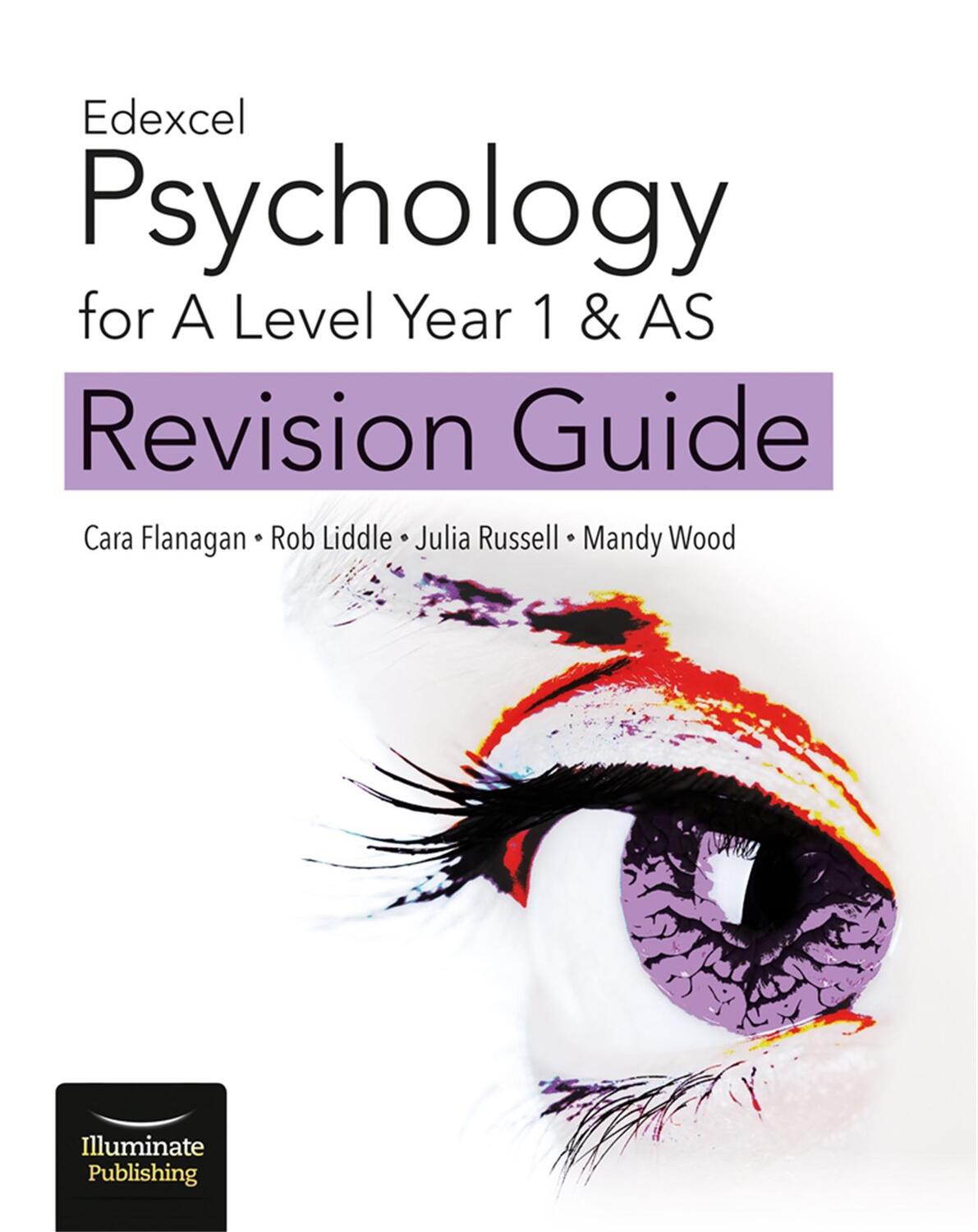 Cover: 9781912820061 | Edexcel Psychology for A Level Year 1 &amp; AS: Revision Guide | Buch
