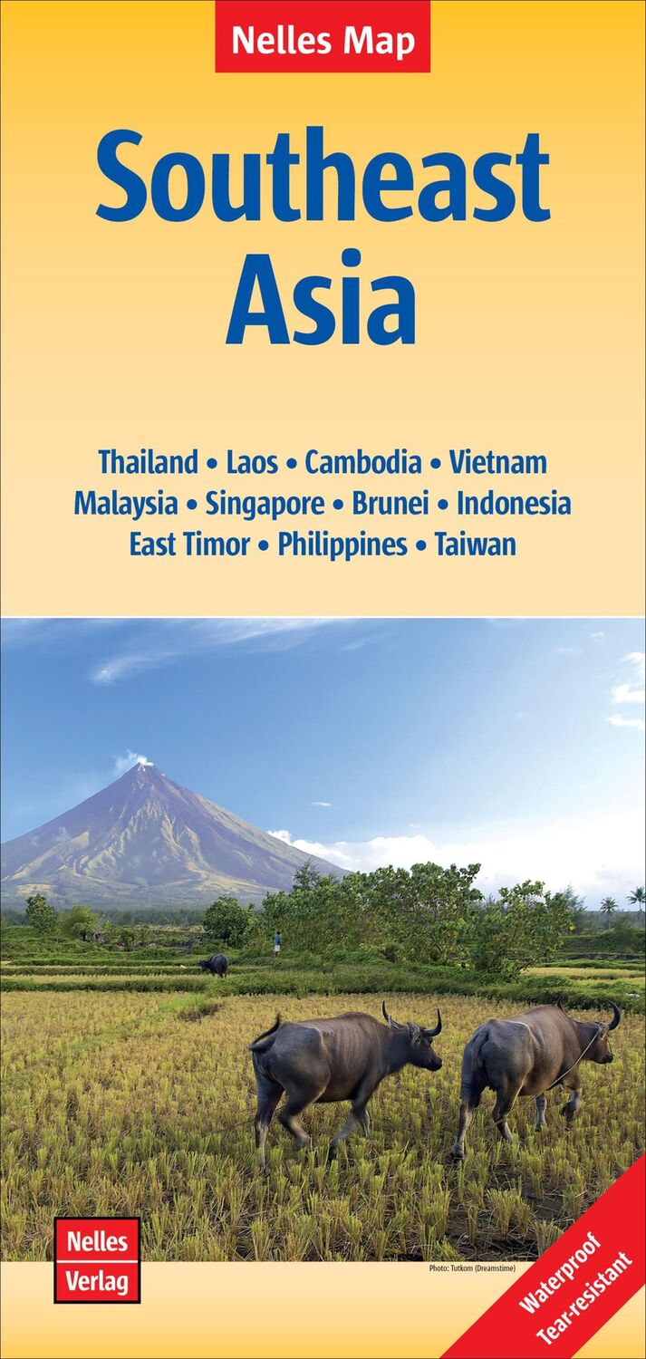 Cover: 9783865744838 | Nelles Map Southeast Asia / Südostasien / Asie du Sud-Est / Sudeste...