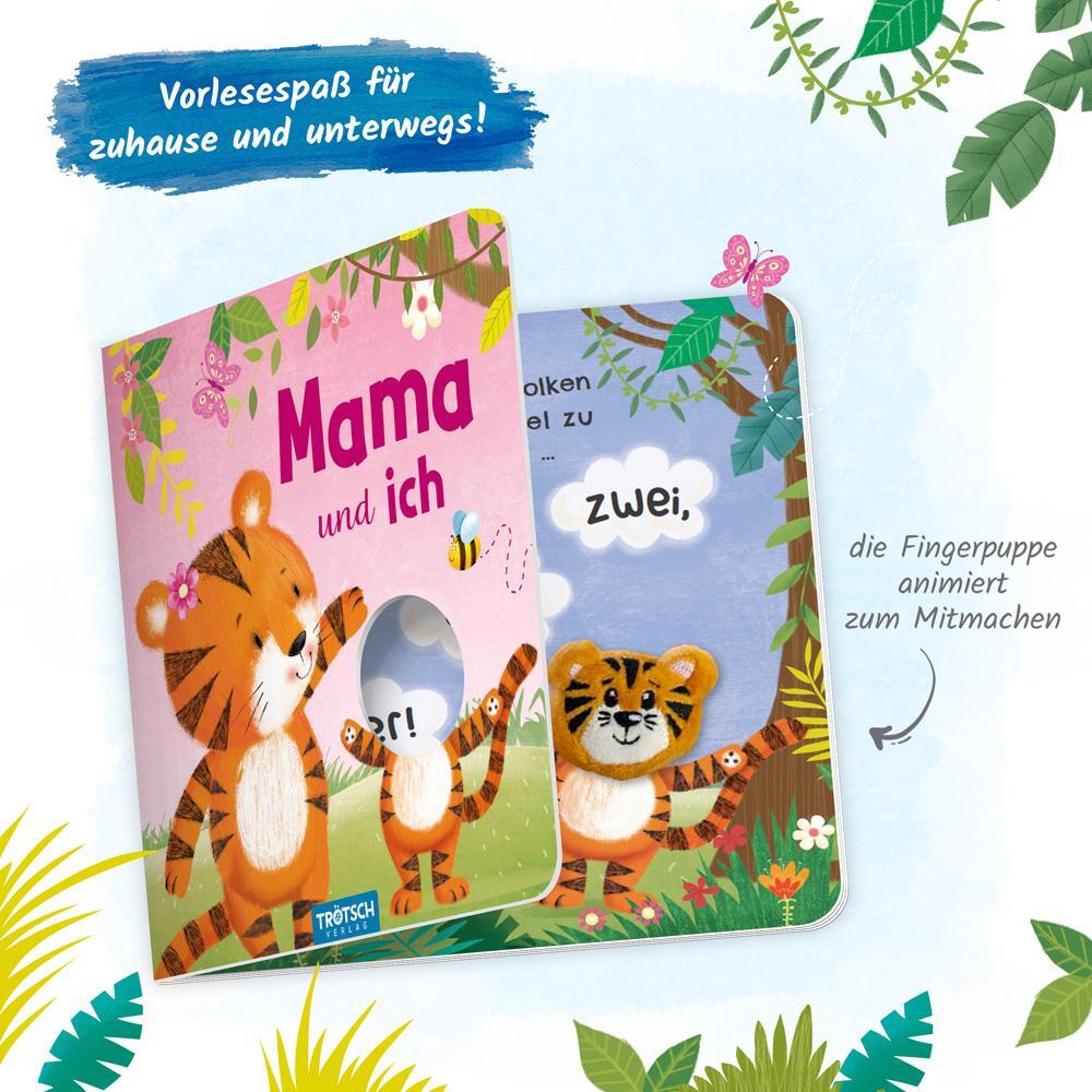 Bild: 9783988021557 | Trötsch Fingerpuppenbuch Mama und ich | Trötsch Verlag GmbH &amp; Co. KG