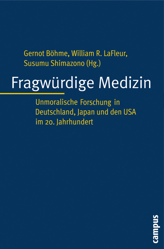 Cover: 9783593385822 | Fragwürdige Medizin | Gernot Böhme (u. a.) | Taschenbuch | 302 S.