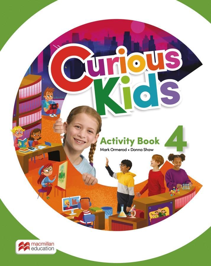 Cover: 9783191029210 | Curious Kids 4 | Activity Book with Digital Activity Book | Bundle