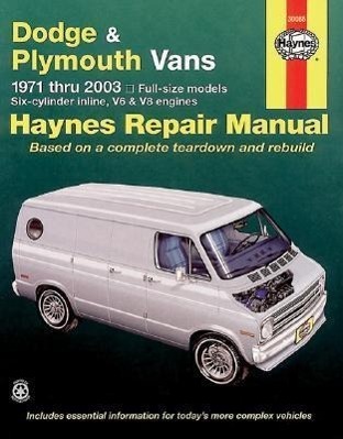 Cover: 9781563925047 | Dodge Tradesman, Sportsman &amp; Plymouth Voyager Full-Size Vans 1971-03
