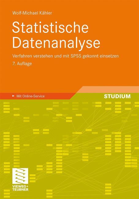Cover: 9783834817662 | Statistische Datenanalyse | Wolf-Michael Kähler | Taschenbuch | xiv