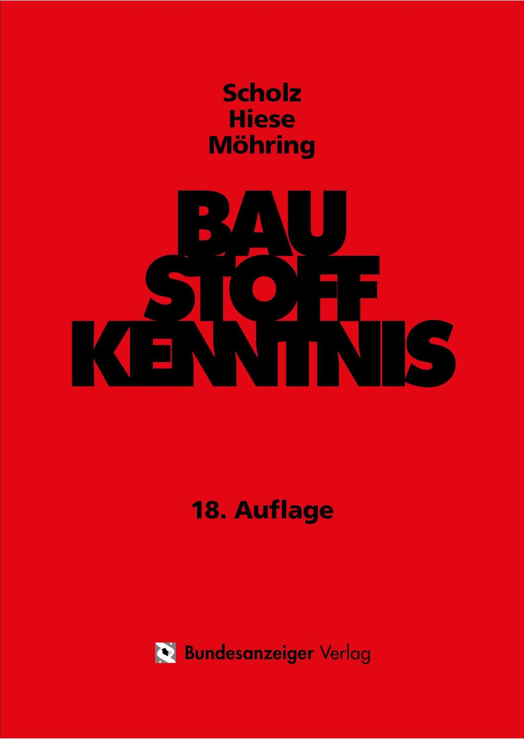 Cover: 9783846205389 | Baustoffkenntnis | Harald Knoblauch | Buch | XXXVIII | Deutsch | 2016