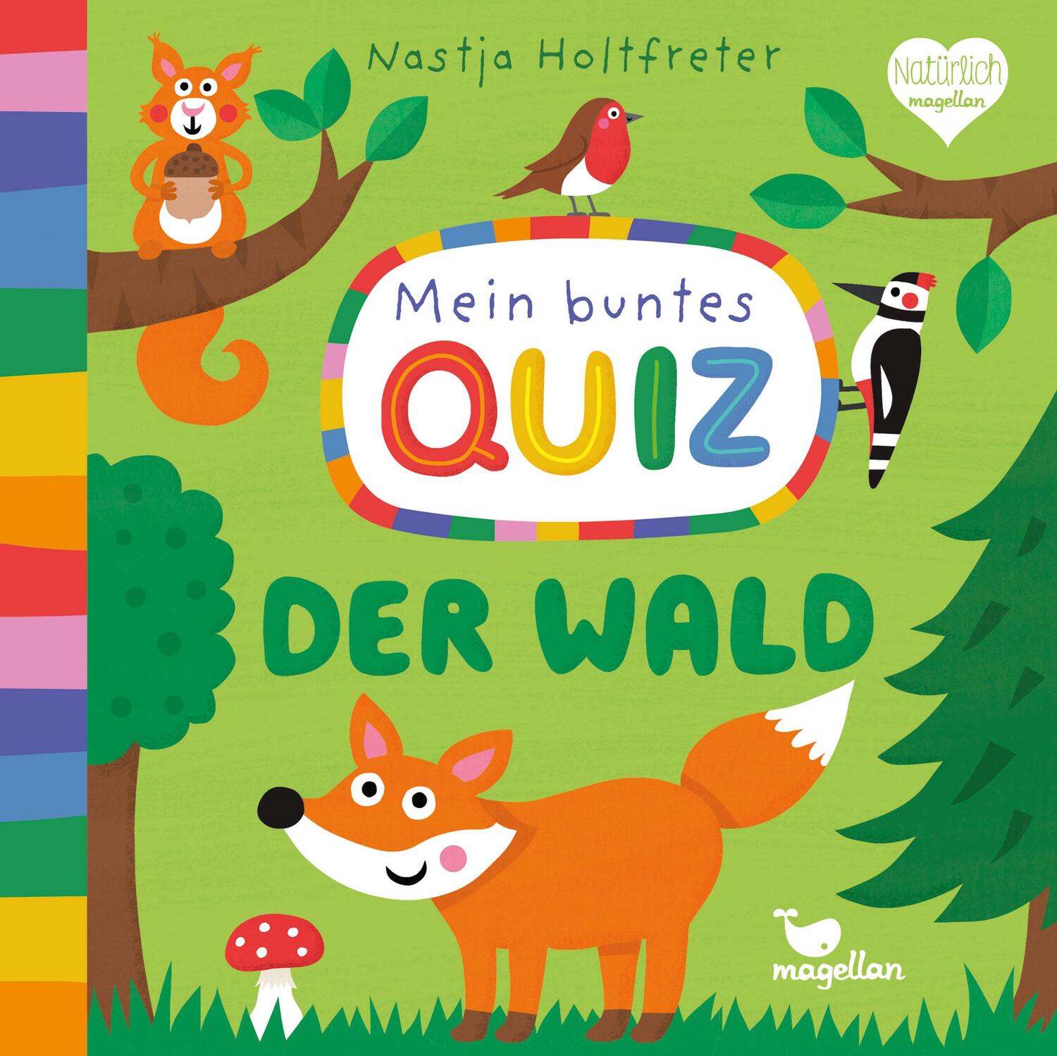 Cover: 9783734815553 | Mein buntes Quiz - Der Wald | Nastja Holtfreter | Buch | Deutsch