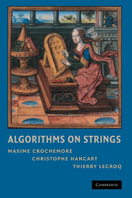 Cover: 9780521848992 | Algorithms on Strings | Maxime Crochemore (u. a.) | Buch | Englisch