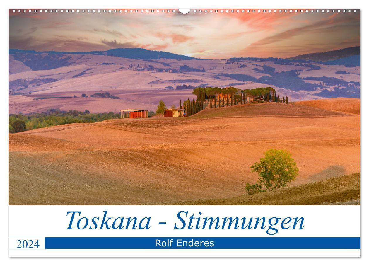 Cover: 9783675925441 | Toskana - Stimmungen (Wandkalender 2024 DIN A2 quer), CALVENDO...