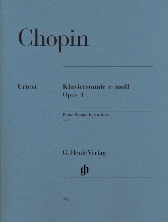 Cover: 9790201809427 | Chopin, Frédéric - Klaviersonate c-moll op. 4 | Gerbracht (u. a.)