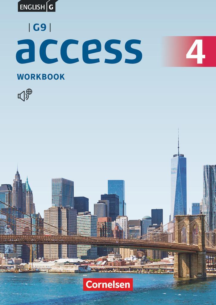 Cover: 9783060363940 | English G Access G9 Band 4 Ausgabe 2019: Workbook mit Audios online
