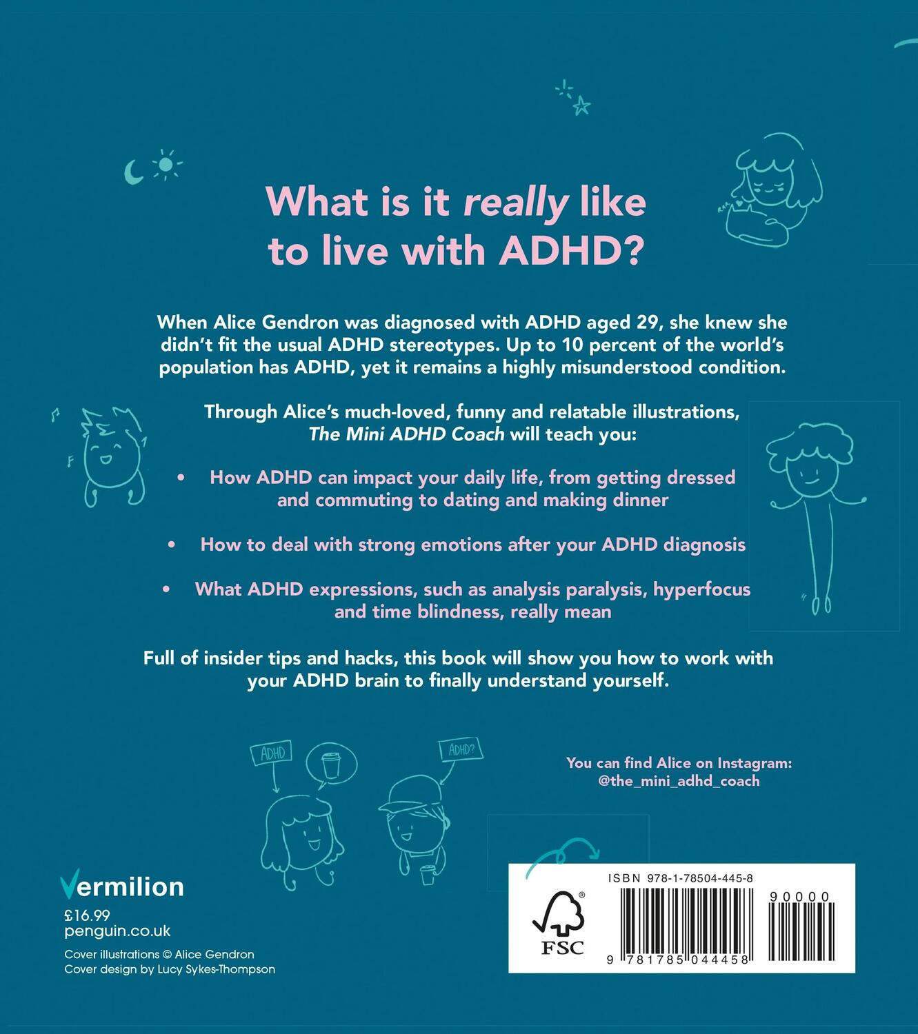 Rückseite: 9781785044458 | The Mini ADHD Coach | How to (finally) Understand Yourself | Gendron