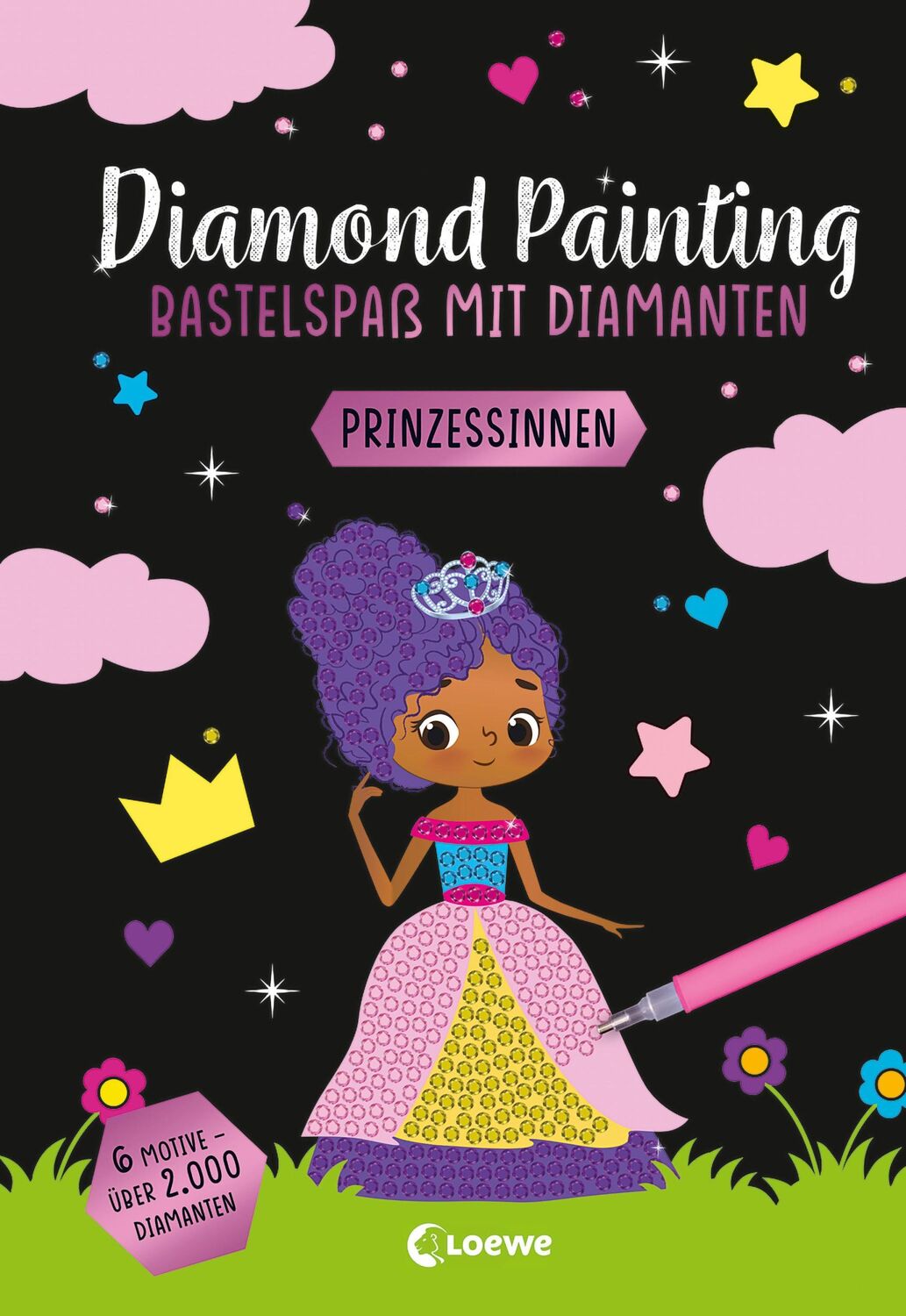 Cover: 9783743215436 | Diamond Painting - Bastelspaß mit Diamanten - Prinzessinnen | Kreativ