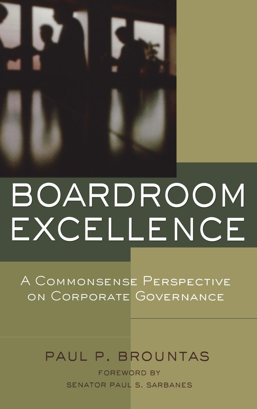 Cover: 9780787976415 | Boardroom Excellence | Paul P. Brountas | Buch | 176 S. | Englisch