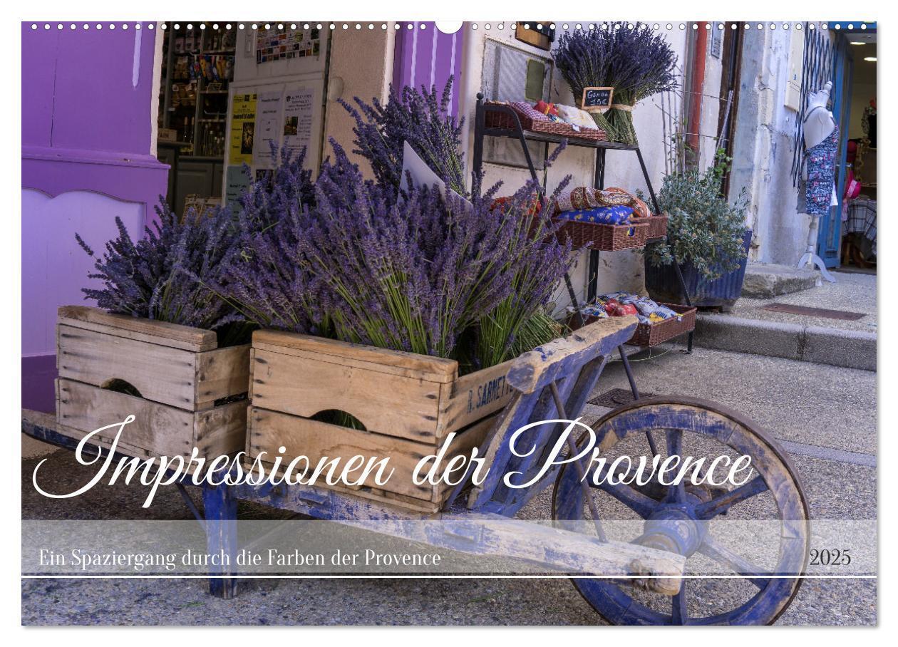 Cover: 9783383866135 | Impressionen der Provence (Wandkalender 2025 DIN A2 quer), CALVENDO...