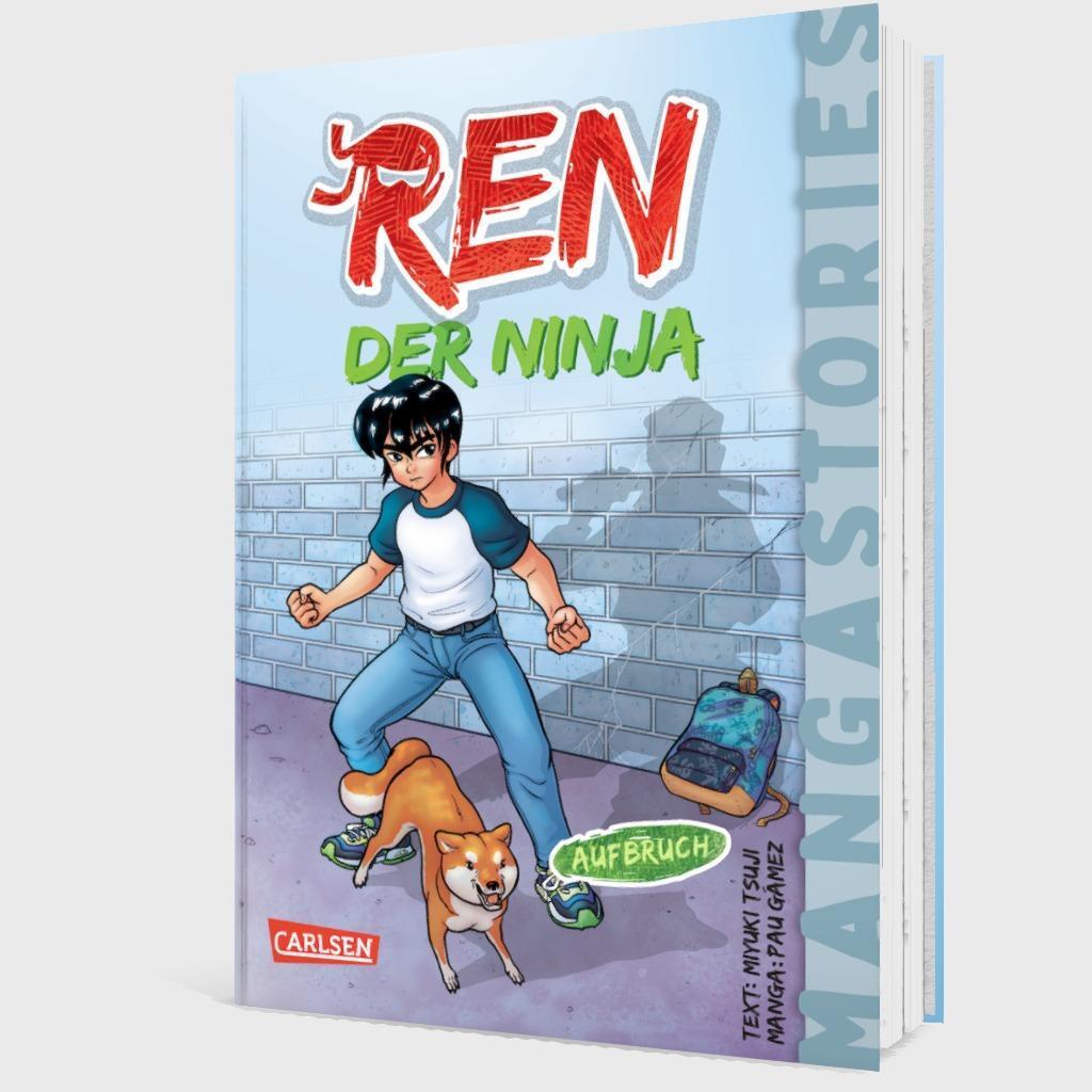 Bild: 9783551656544 | REN, der Ninja - Band 1 - Aufbruch | Miyuki Tsuji | Buch | 256 S.