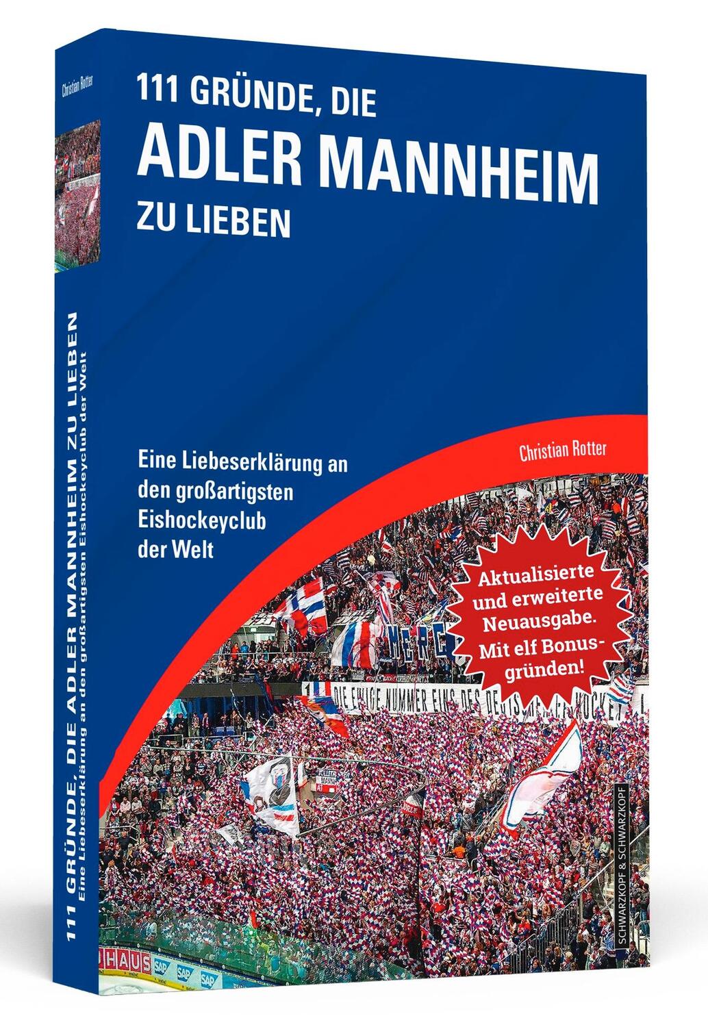 Cover: 9783862658176 | 111 Gründe, die Adler Mannheim zu lieben - Erweiterte Neuausgabe...