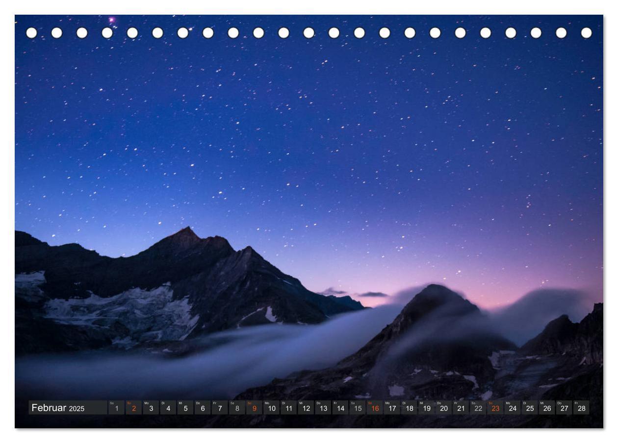 Bild: 9783435423545 | Himmelslichter - Mond und Sterne (Tischkalender 2025 DIN A5 quer),...