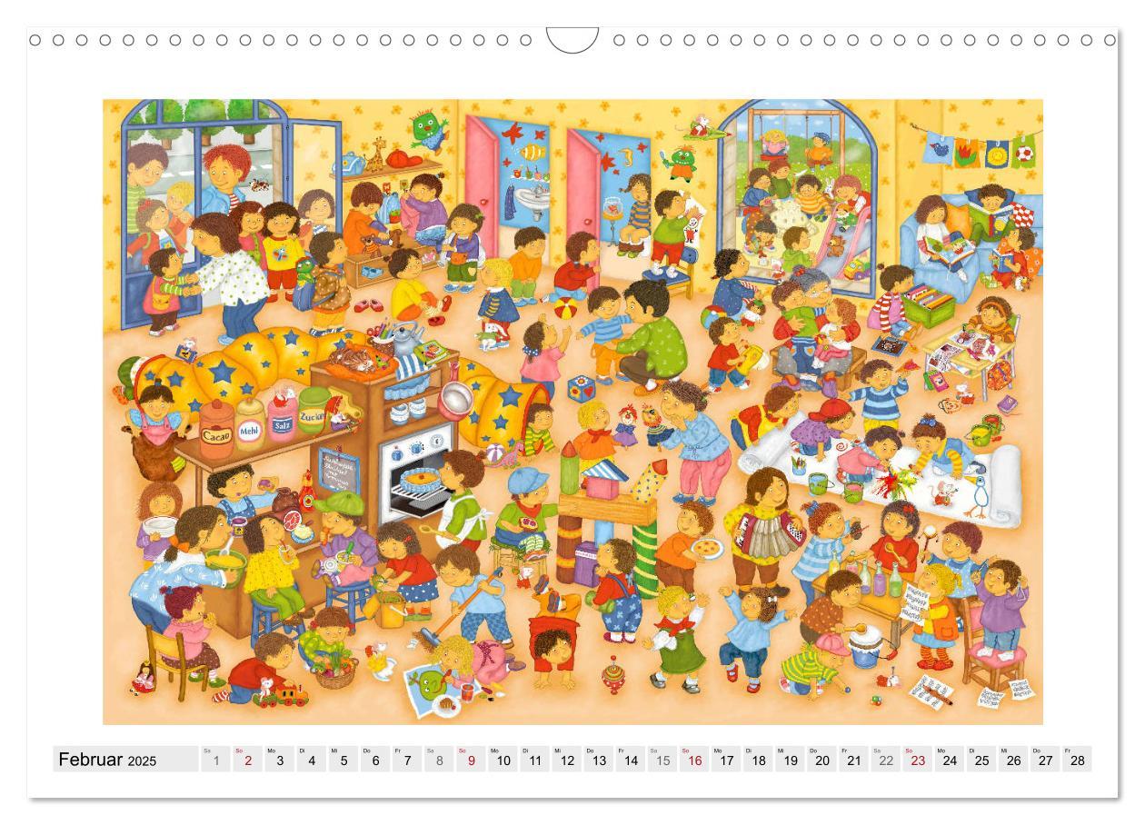 Bild: 9783435416042 | Meine kleine Wimmelwelt (Wandkalender 2025 DIN A3 quer), CALVENDO...