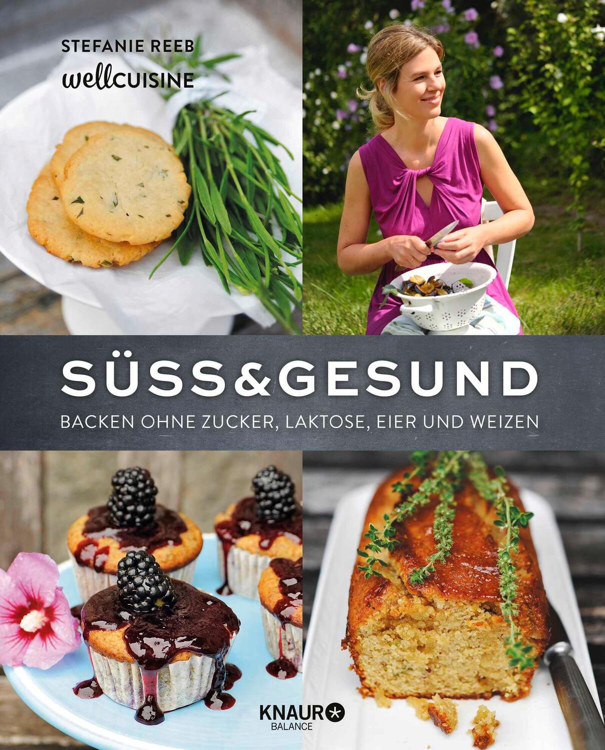 Cover: 9783426675021 | Süß &amp; gesund | Backen ohne Zucker, Laktose, Eier und Weizen | Reeb