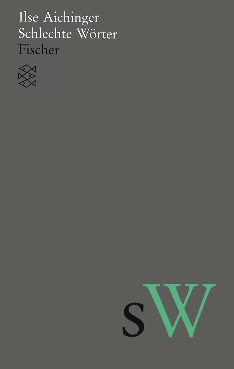 Cover: 9783596110445 | Schlechte Wörter | (Werke in acht Bänden) | Ilse Aichinger | Buch