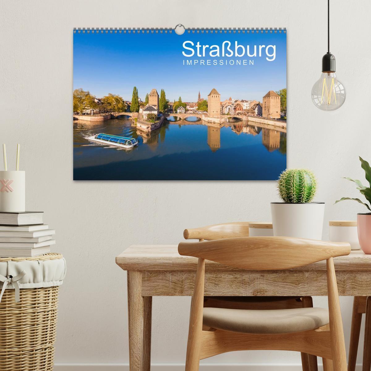 Bild: 9783435597987 | Straßburg Impressionen (Wandkalender 2025 DIN A3 quer), CALVENDO...