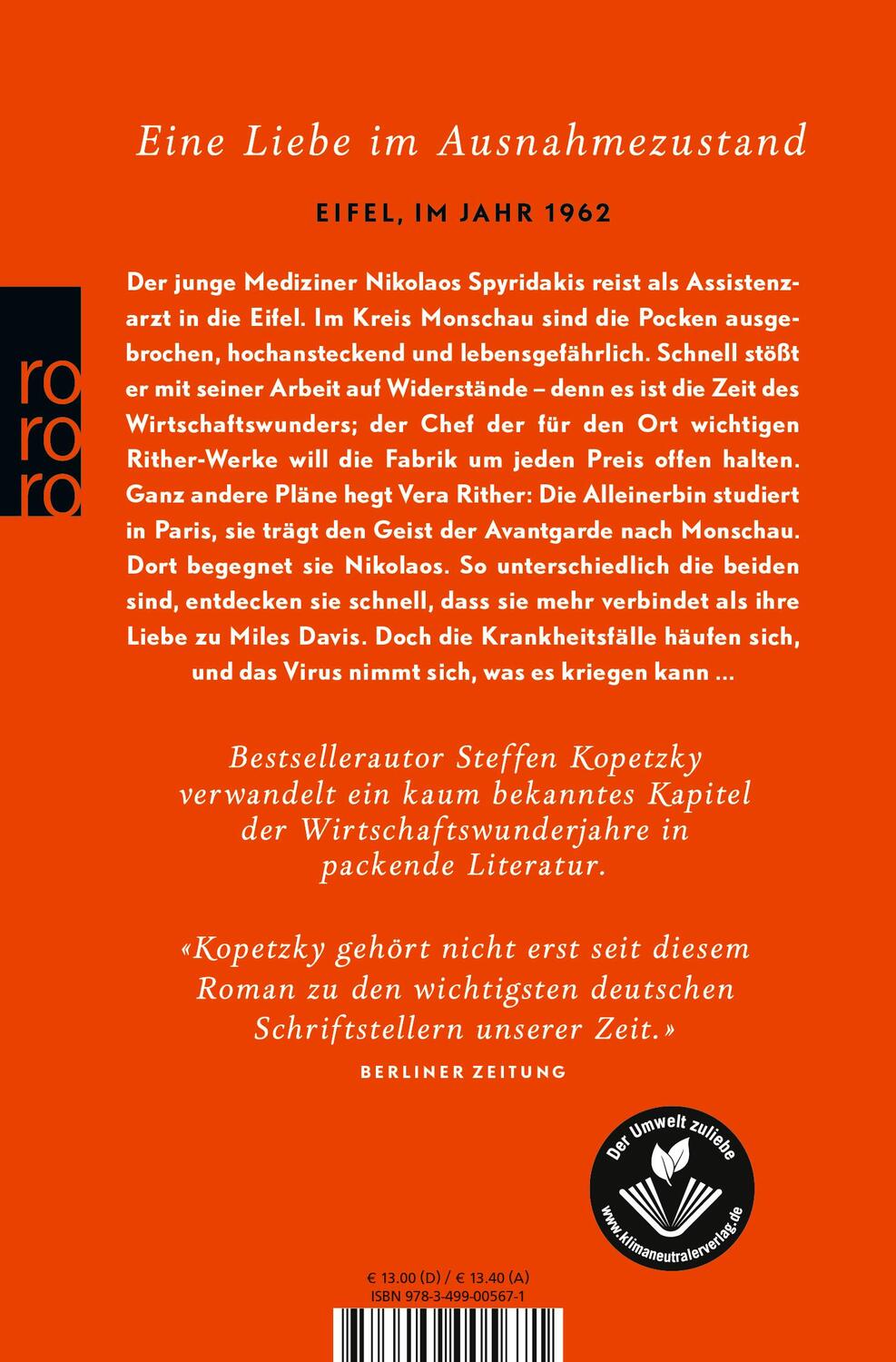Rückseite: 9783499005671 | Monschau | Steffen Kopetzky | Taschenbuch | Deutsch | 2022