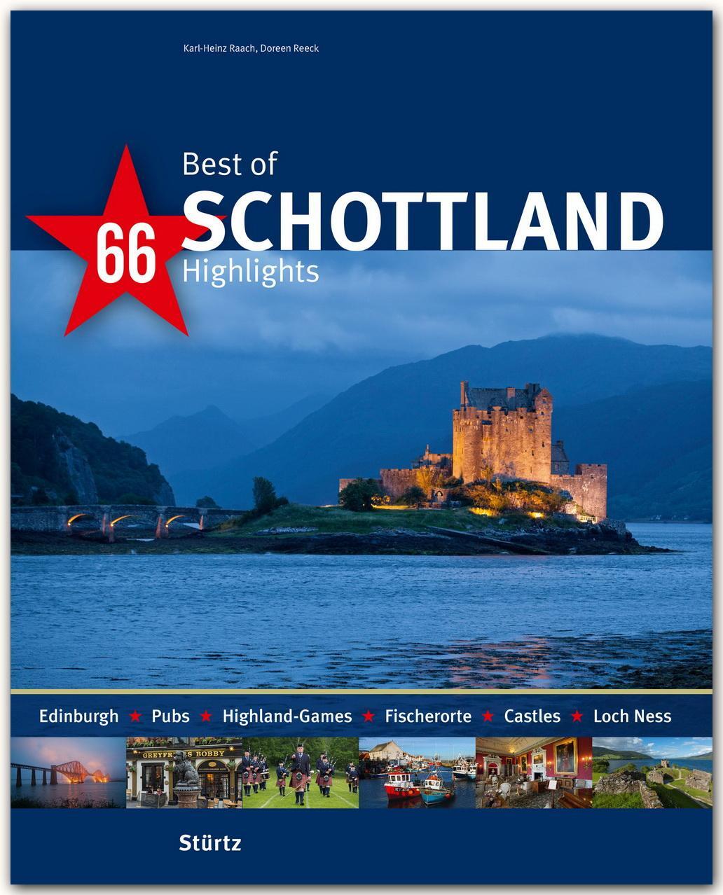 Cover: 9783800349135 | Best of SCHOTTLAND - 66 Highlights | Doreen Reeck | Buch | Deutsch